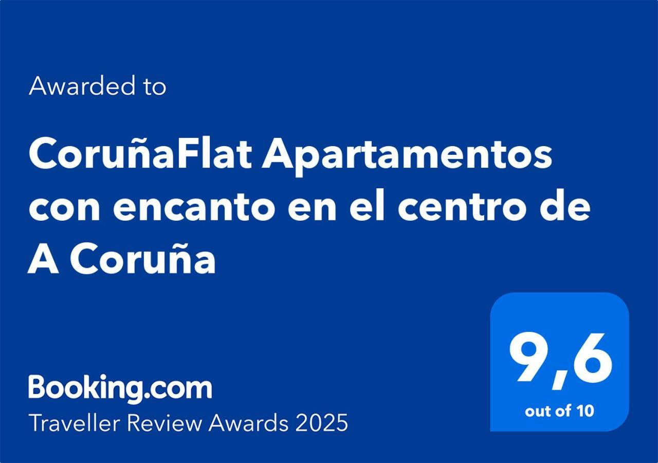 Corunaflat Apartamentos Con Encanto En El Centro De A Coruña Kültér fotó